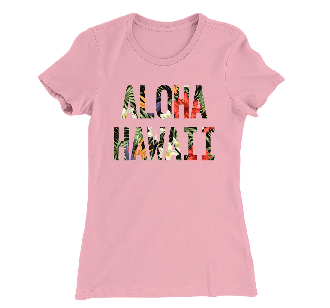 Floral Tropical Summer Aloha Hawaii T-Shirt, Kid T-Shirt and Women T-Shirt