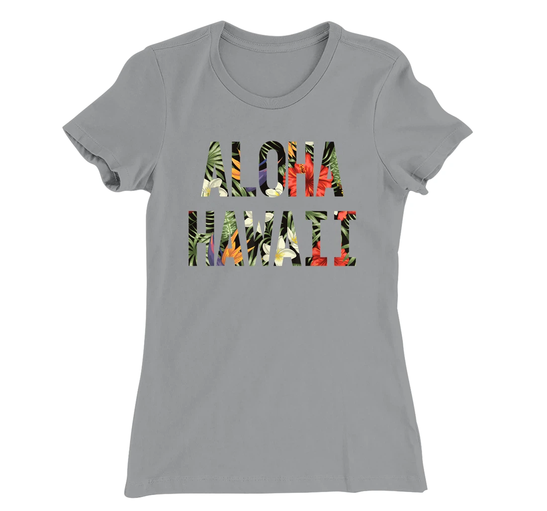 Floral Tropical Summer Aloha Hawaii T-Shirt, Kid T-Shirt and Women T-Shirt