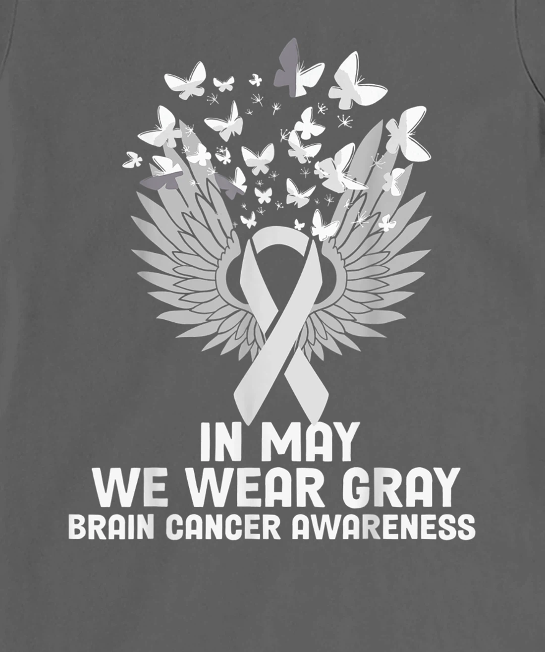 In May We Wear Gray T-Shirt, Kid T-Shirt and Women T-Shirt