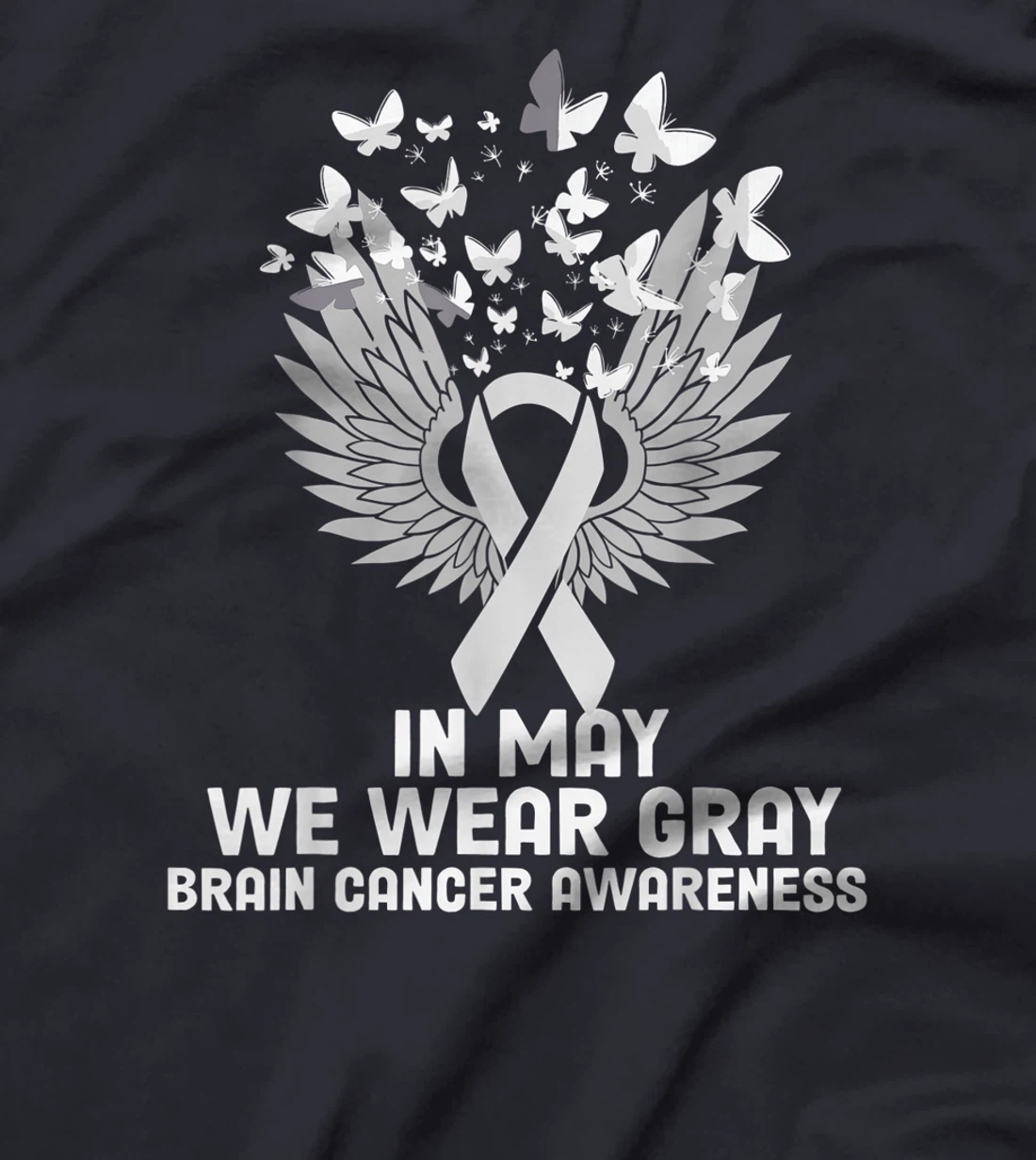 In May We Wear Gray T-Shirt, Kid T-Shirt and Women T-Shirt