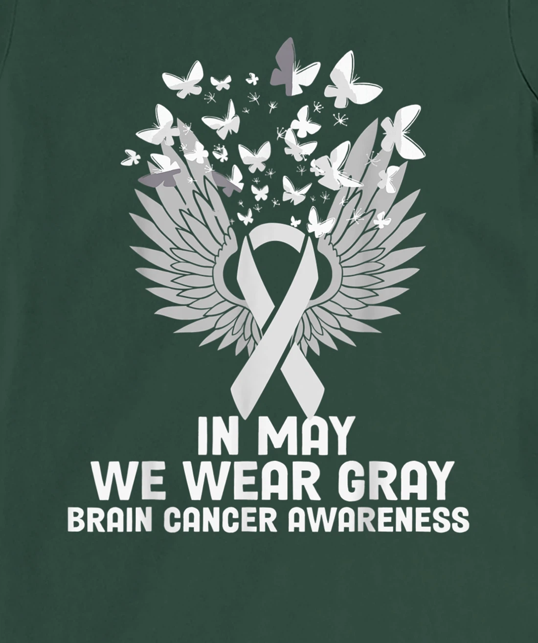 In May We Wear Gray T-Shirt, Kid T-Shirt and Women T-Shirt