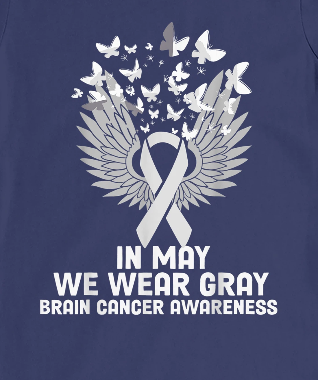 In May We Wear Gray T-Shirt, Kid T-Shirt and Women T-Shirt