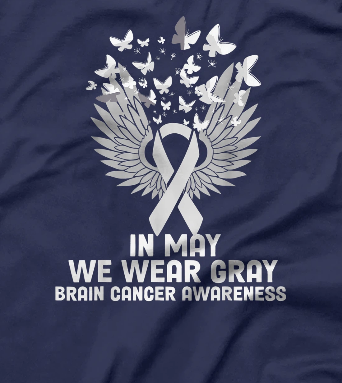 In May We Wear Gray T-Shirt, Kid T-Shirt and Women T-Shirt