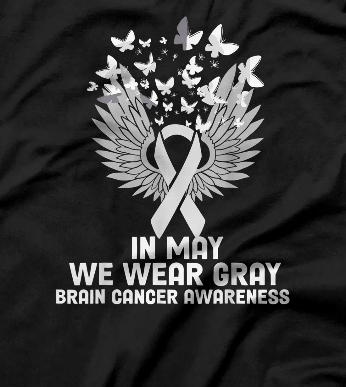 In May We Wear Gray T-Shirt, Kid T-Shirt and Women T-Shirt