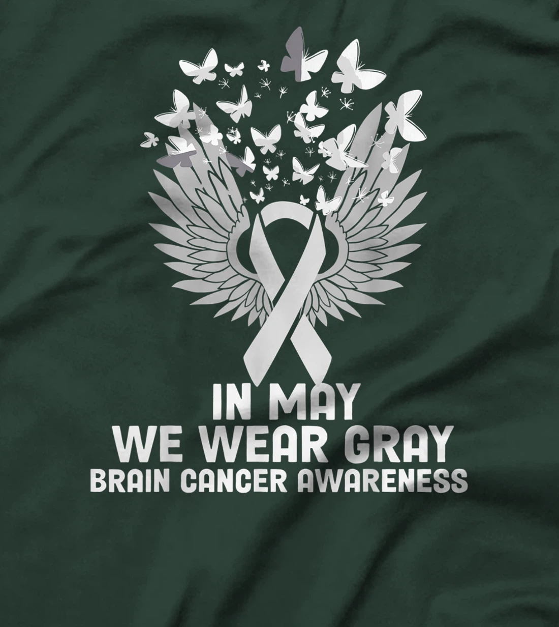 In May We Wear Gray T-Shirt, Kid T-Shirt and Women T-Shirt