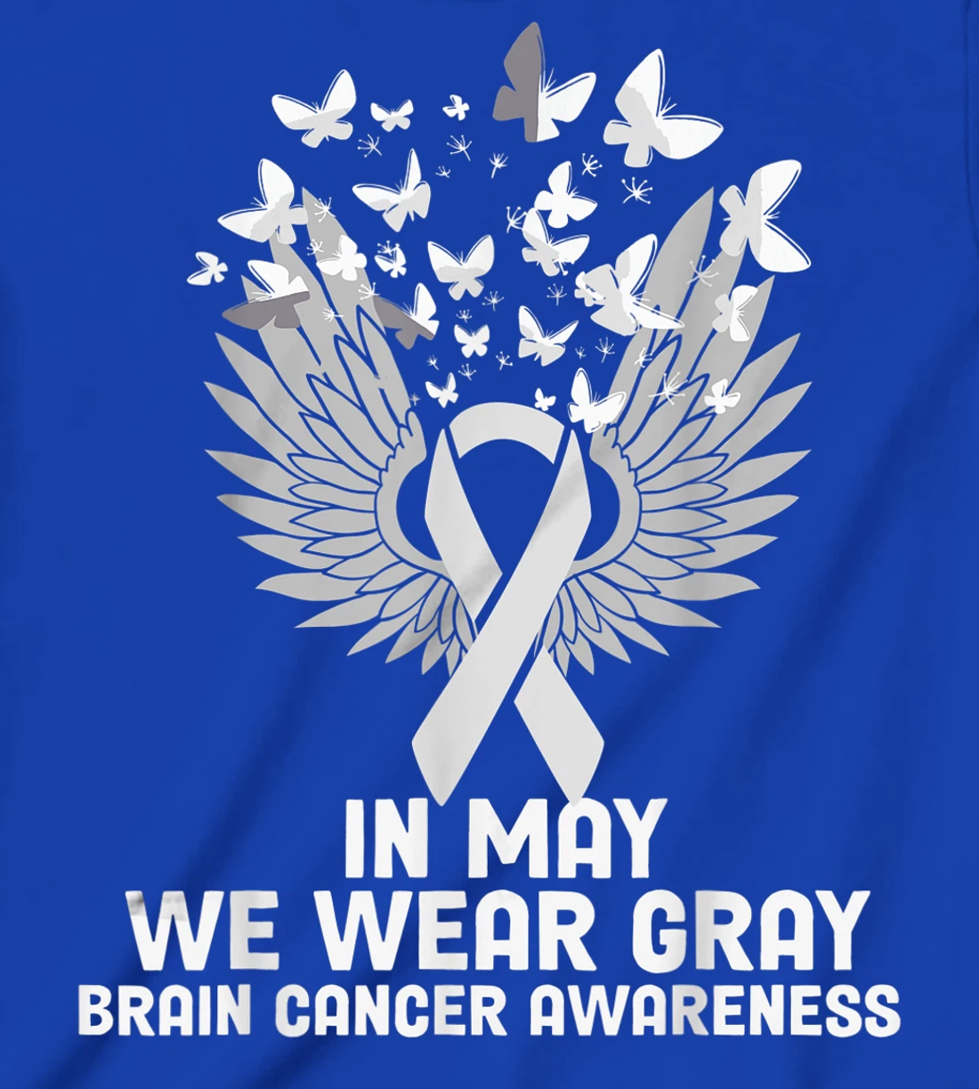 In May We Wear Gray T-Shirt, Kid T-Shirt and Women T-Shirt