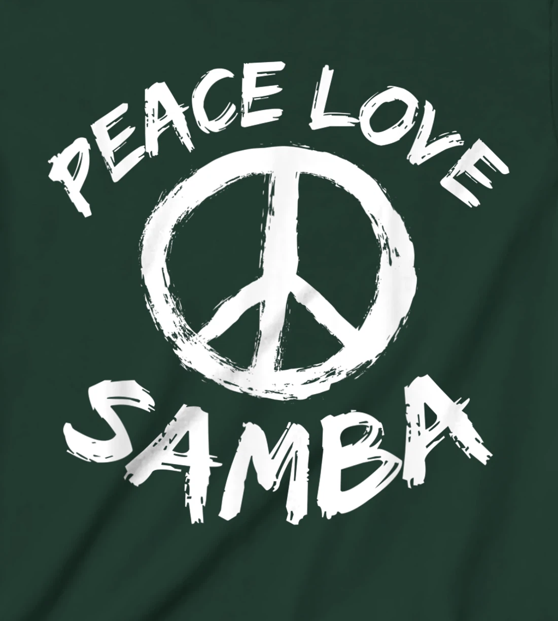 Samba Dancer Dance Partner Dance Teacher Outfit Peace Love T-Shirt, Kid T-Shirt and Women T-Shirt