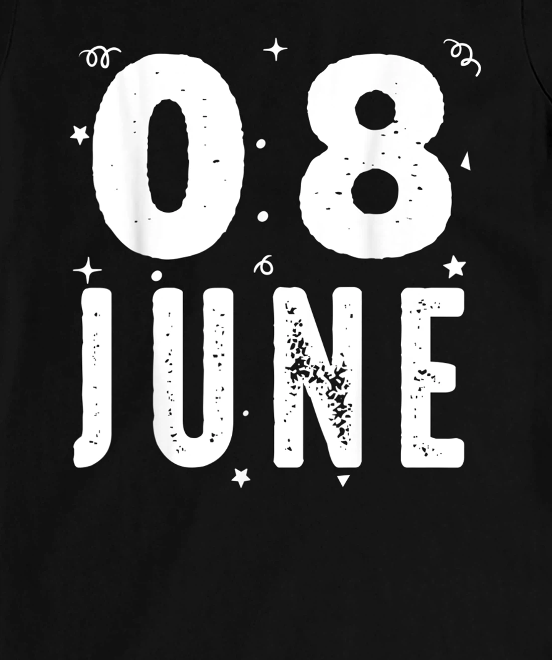 08 June Anniversary Party Special Occasions for Today T-Shirt, Kid T-Shirt and Women T-Shirt