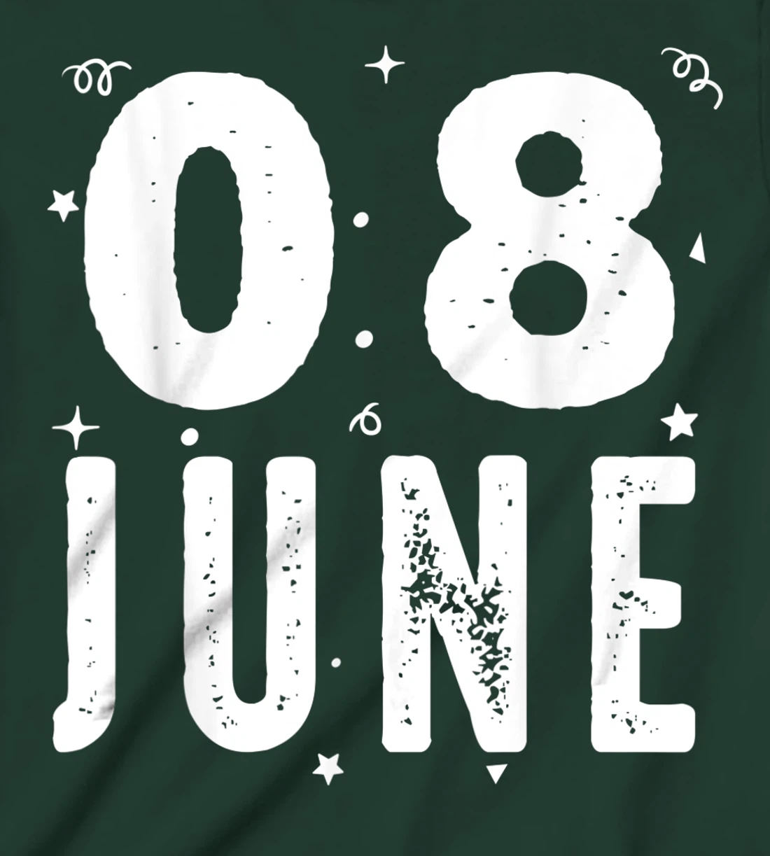 08 June Anniversary Party Special Occasions for Today T-Shirt, Kid T-Shirt and Women T-Shirt