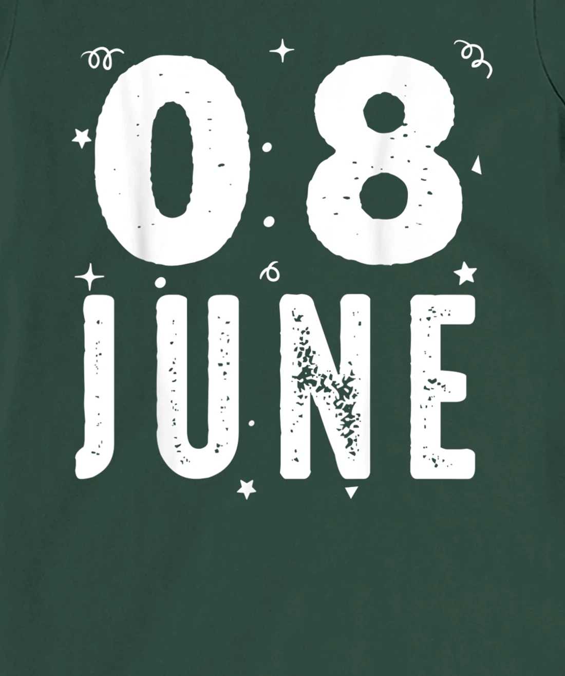08 June Anniversary Party Special Occasions for Today T-Shirt, Kid T-Shirt and Women T-Shirt