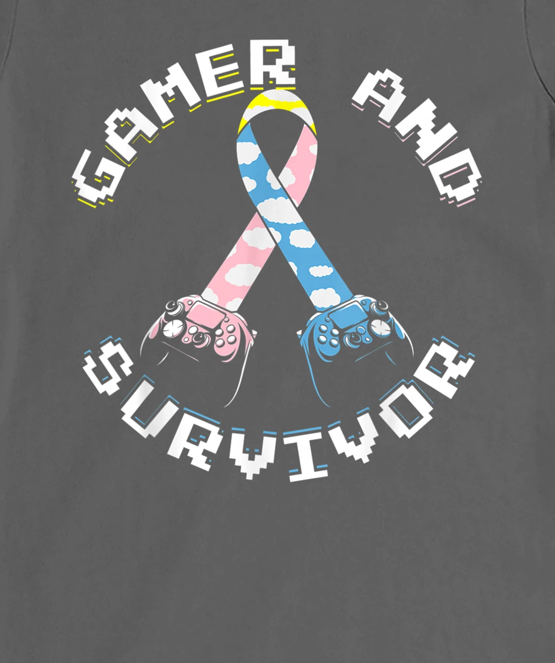 CDH Cancer Awareness Gamer And Survivor T-Shirt, Women T-Shirt