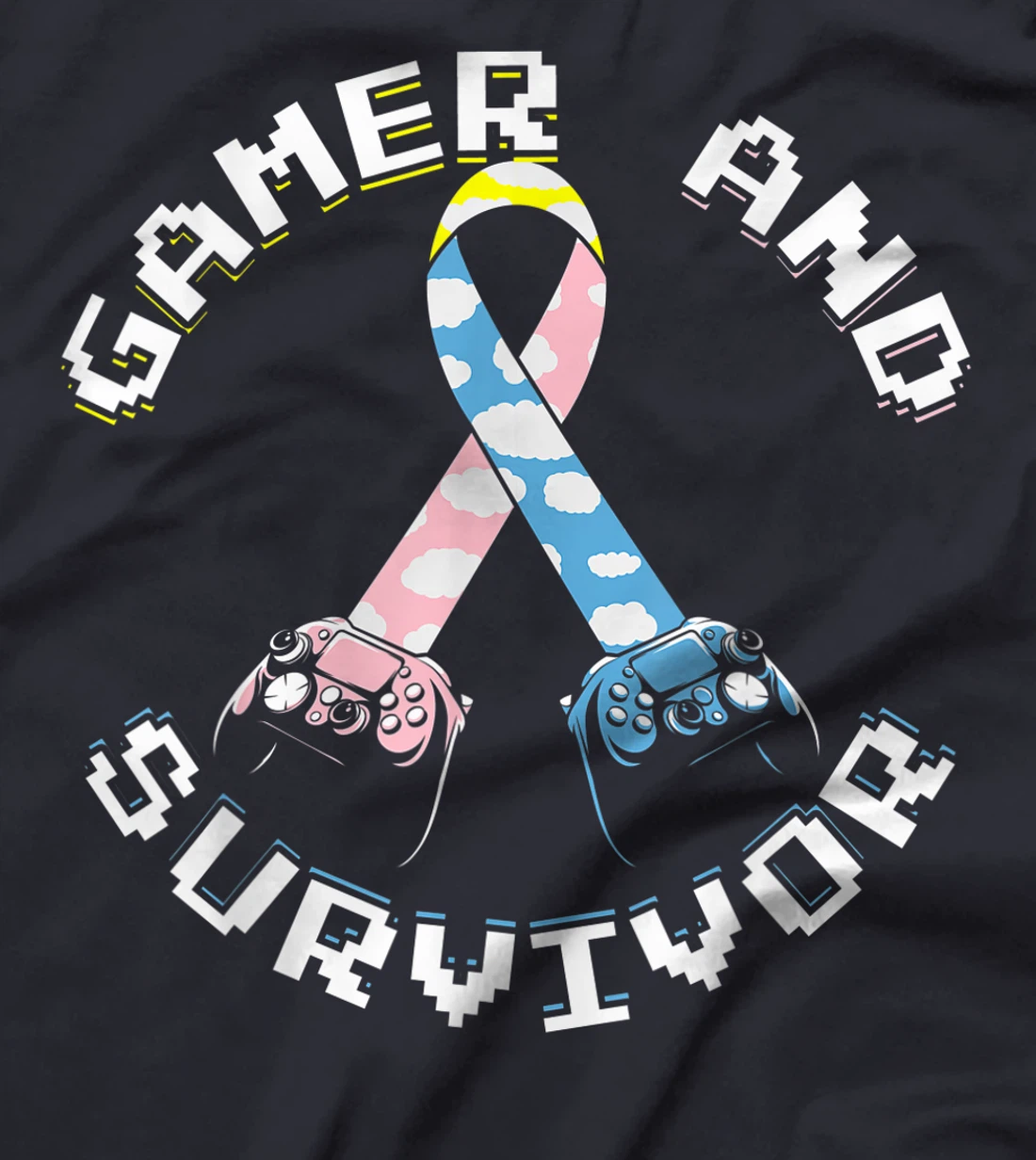 CDH Cancer Awareness Gamer And Survivor T-Shirt, Women T-Shirt