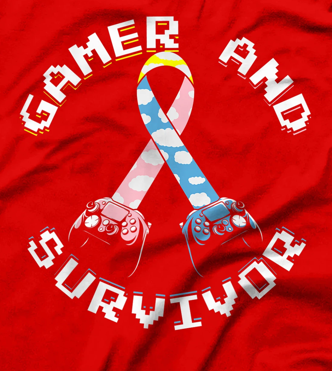 CDH Cancer Awareness Gamer And Survivor T-Shirt, Women T-Shirt