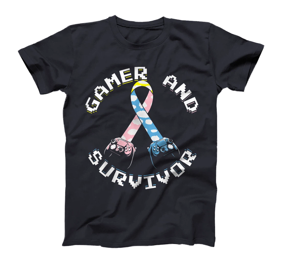 CDH Cancer Awareness Gamer And Survivor T-Shirt, Women T-Shirt