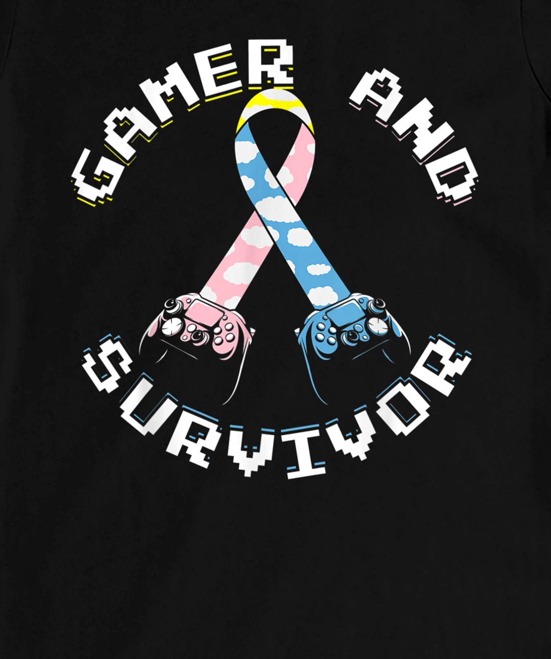 CDH Cancer Awareness Gamer And Survivor T-Shirt, Women T-Shirt
