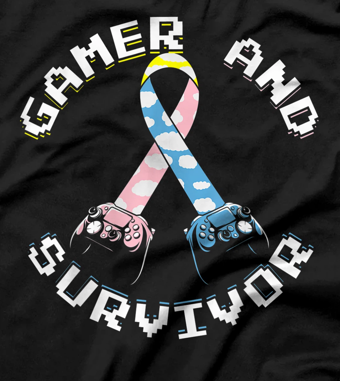 CDH Cancer Awareness Gamer And Survivor T-Shirt, Women T-Shirt