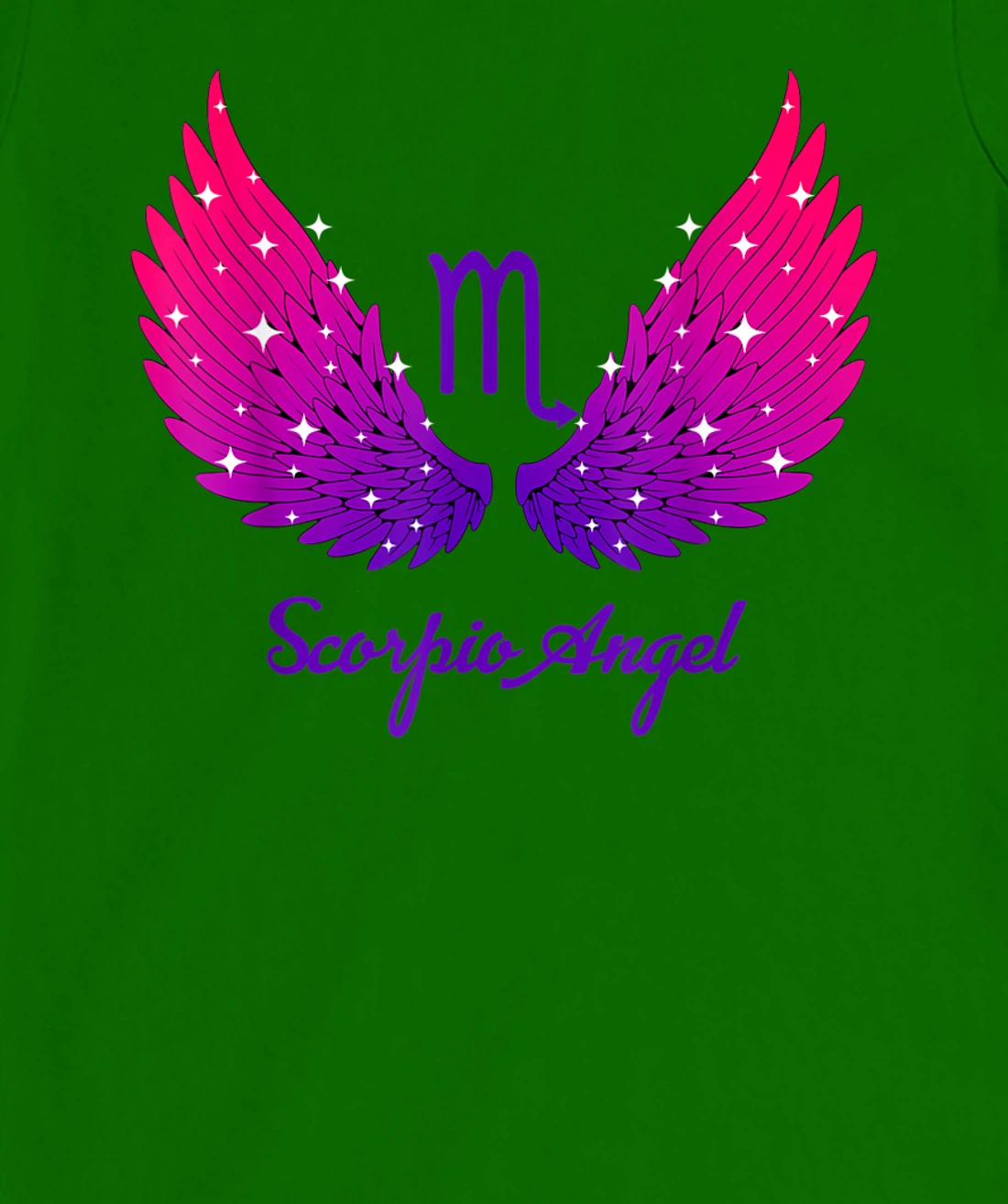 Scorpio Angel Zodiac Sign with Angel Wings Scorpio for Women T-Shirt, Women T-Shirt