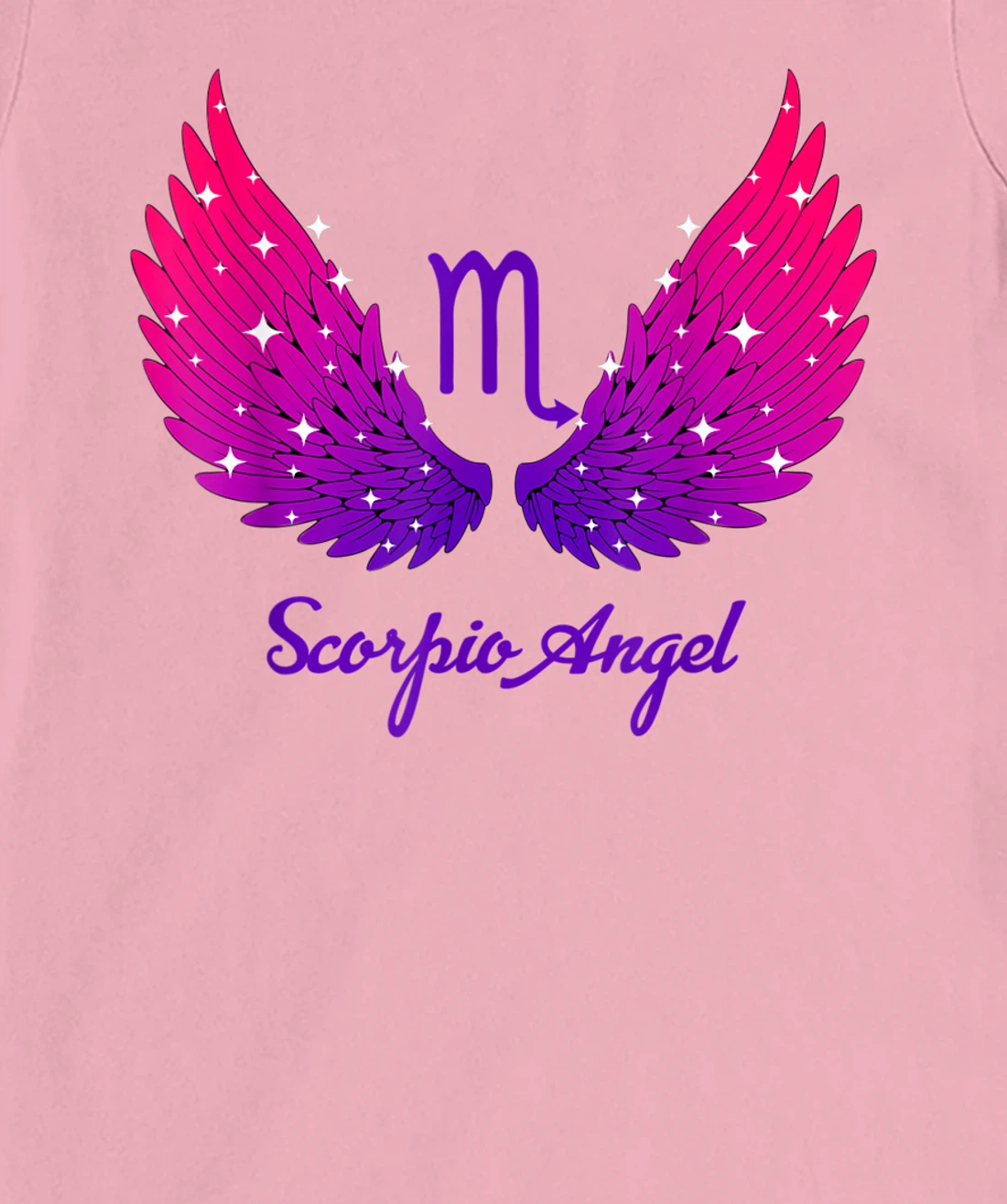 Scorpio Angel Zodiac Sign with Angel Wings Scorpio for Women T-Shirt, Women T-Shirt