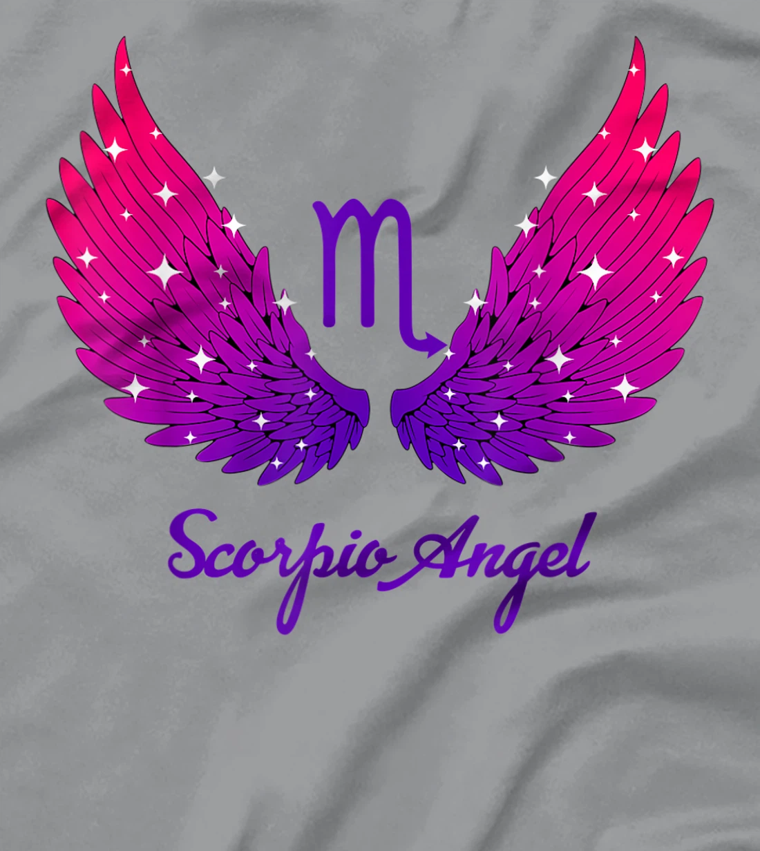 Scorpio Angel Zodiac Sign with Angel Wings Scorpio for Women T-Shirt, Women T-Shirt