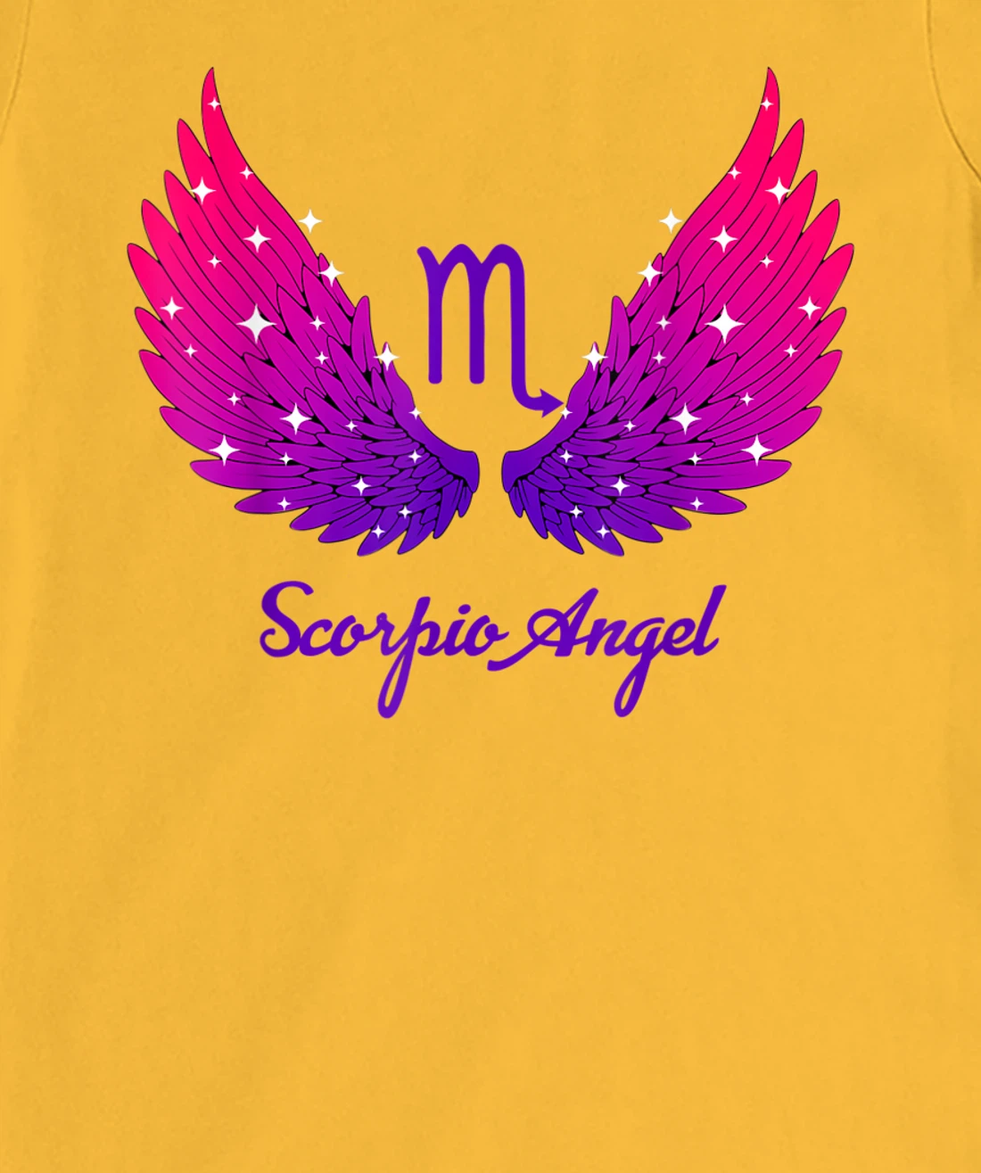 Scorpio Angel Zodiac Sign with Angel Wings Scorpio for Women T-Shirt, Women T-Shirt