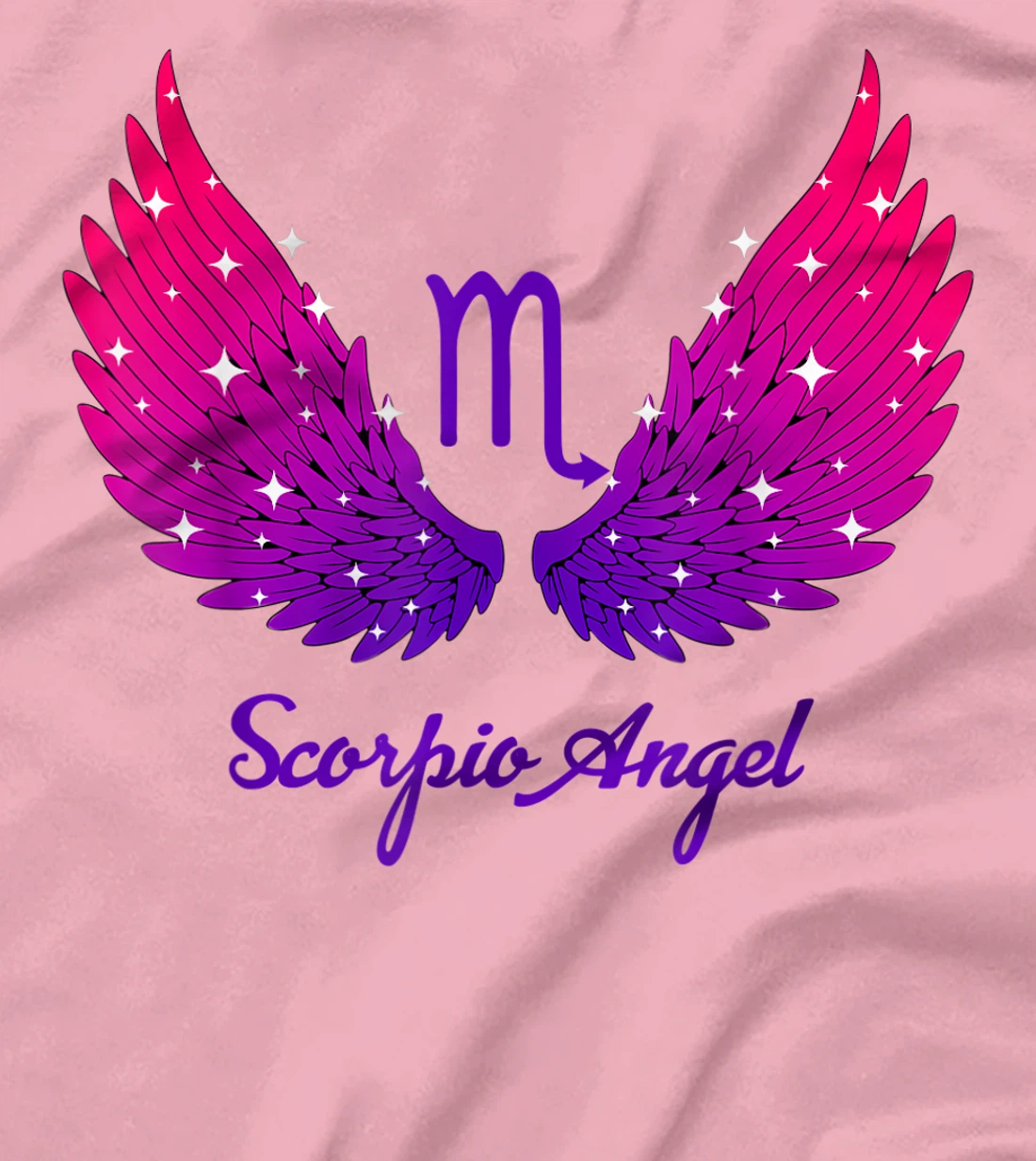 Scorpio Angel Zodiac Sign with Angel Wings Scorpio for Women T-Shirt, Women T-Shirt
