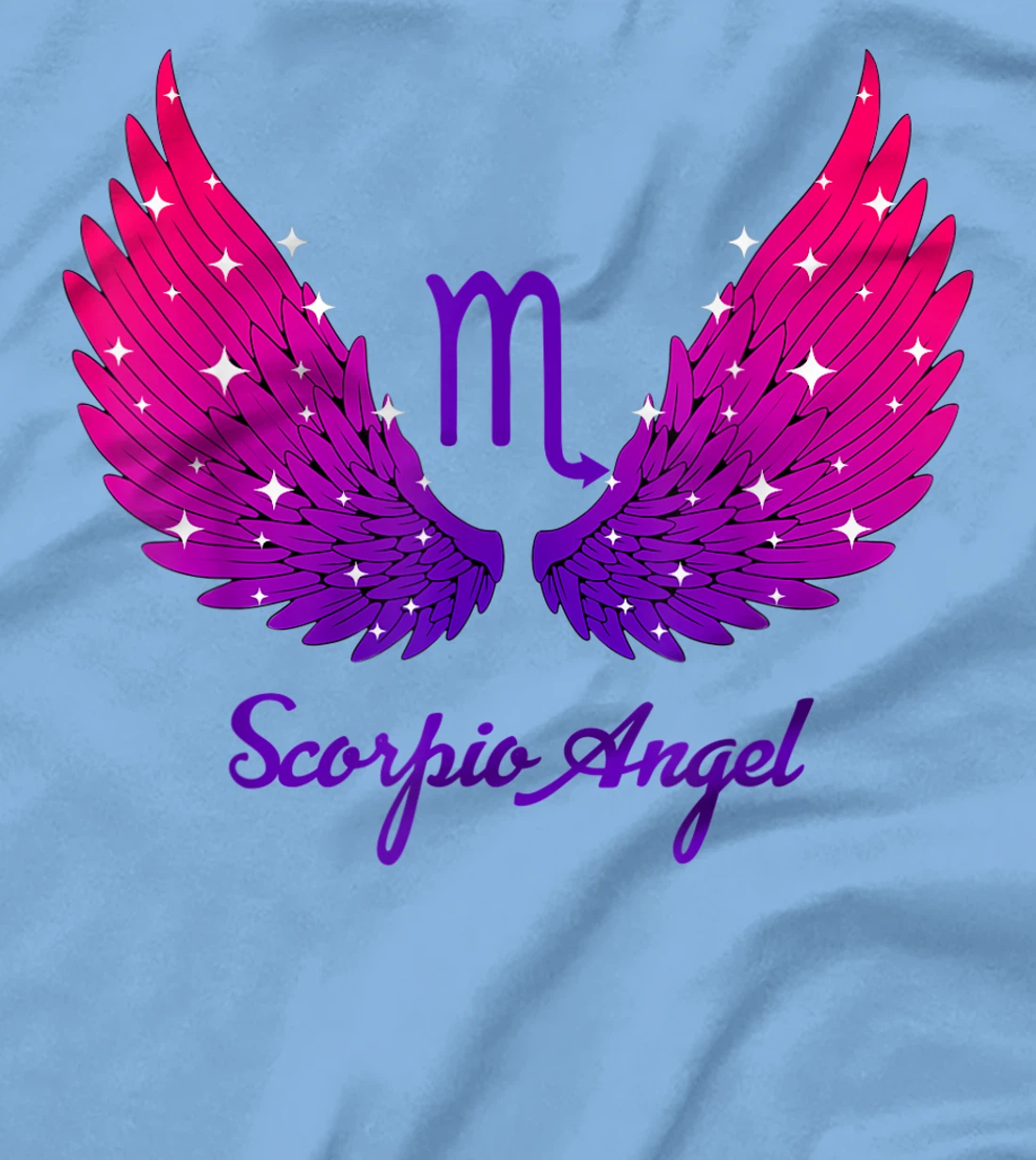 Scorpio Angel Zodiac Sign with Angel Wings Scorpio for Women T-Shirt, Women T-Shirt