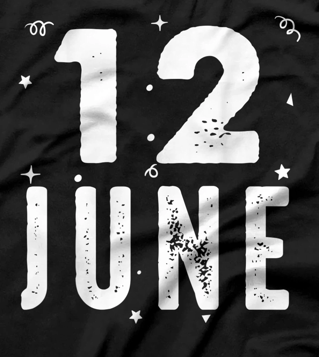12 June Anniversary Party Special Occasions for Today T-Shirt, Kid T-Shirt and Women T-Shirt