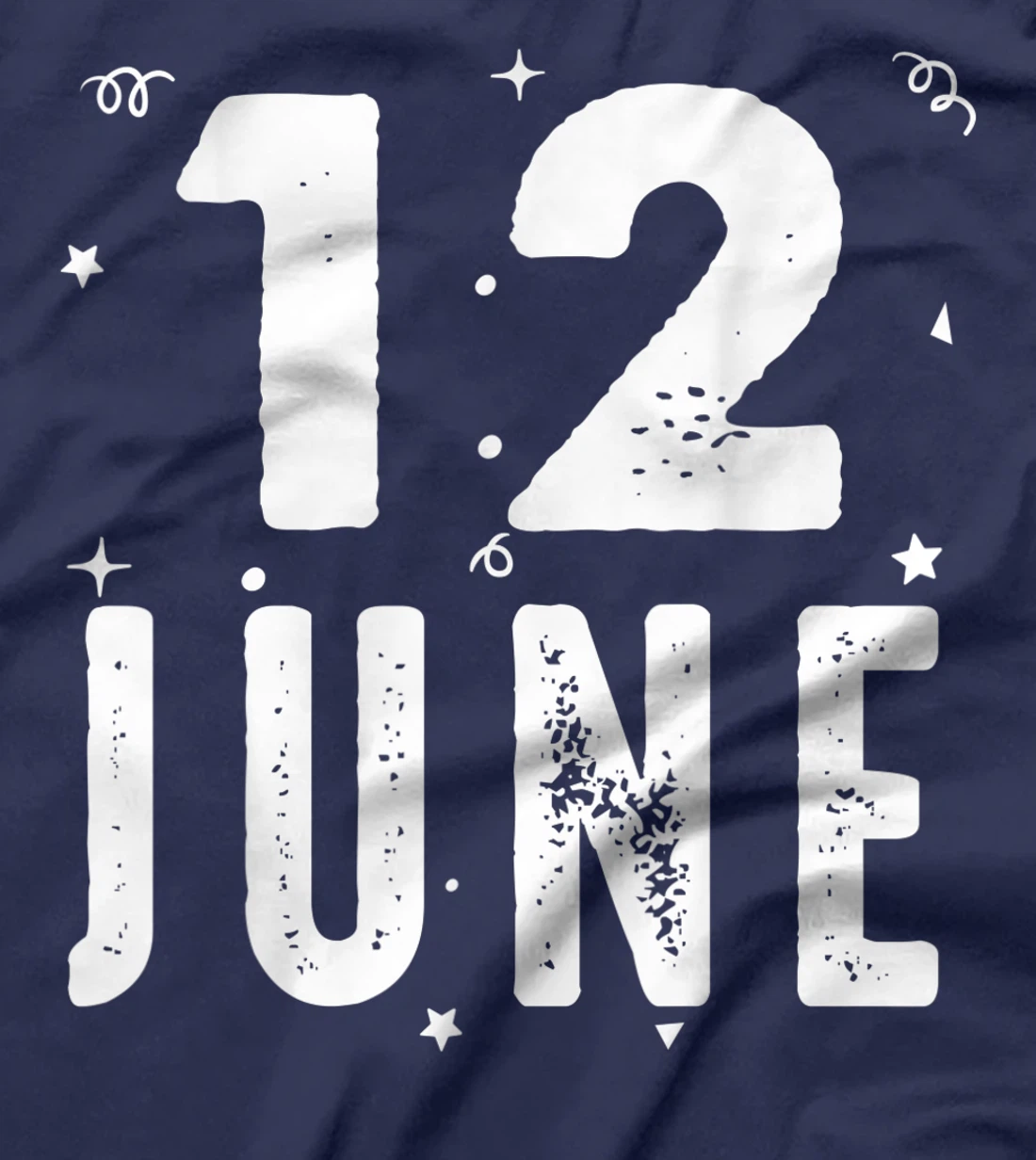 12 June Anniversary Party Special Occasions for Today T-Shirt, Kid T-Shirt and Women T-Shirt