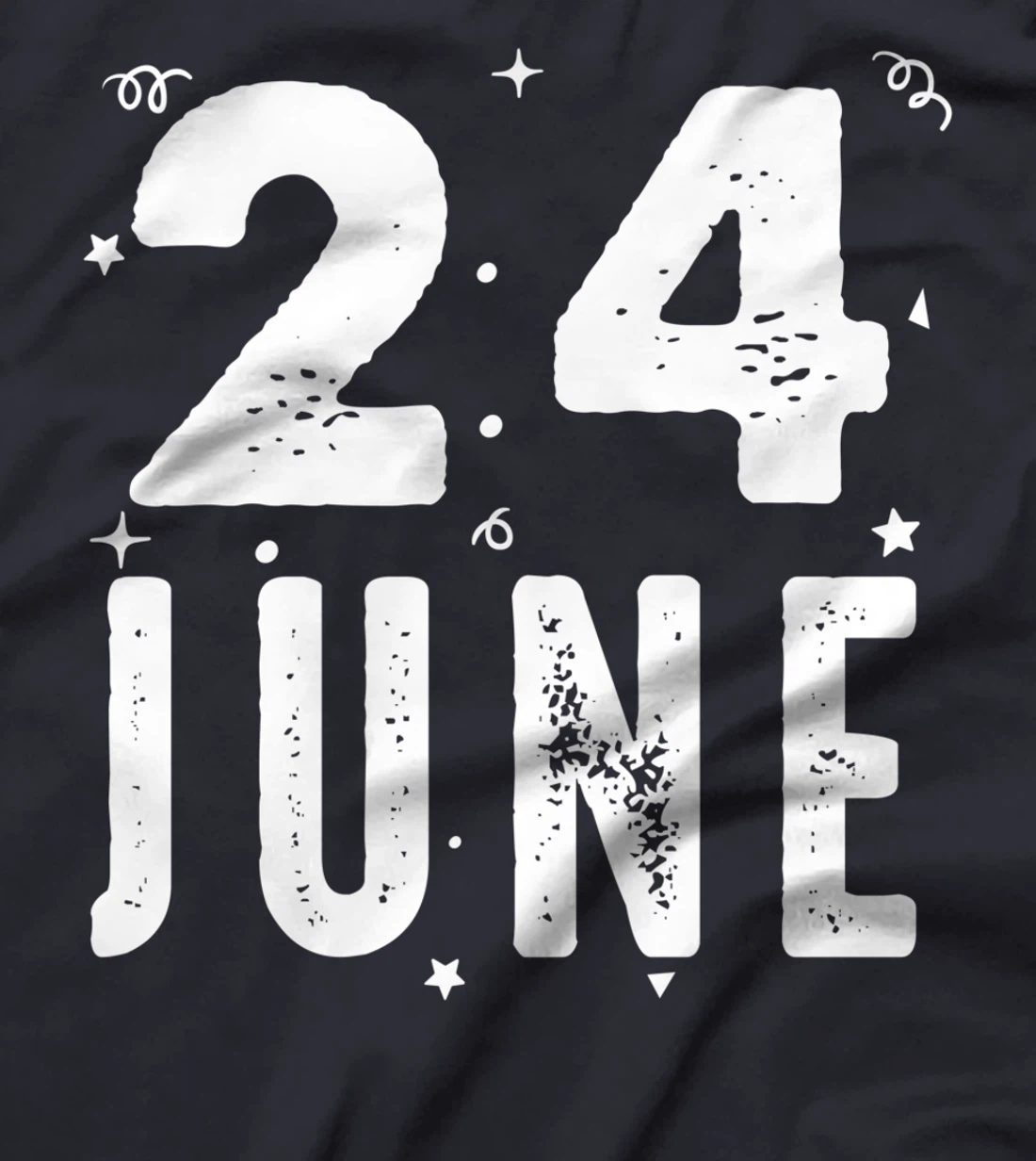 24 June Anniversary Party Special Occasions for Today T-Shirt
