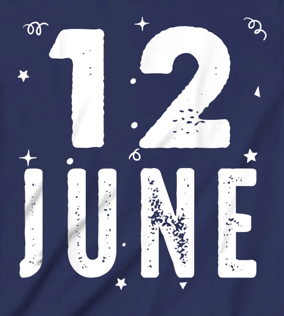 12 June Anniversary Party Special Occasions for Today T-Shirt, Kid T-Shirt and Women T-Shirt