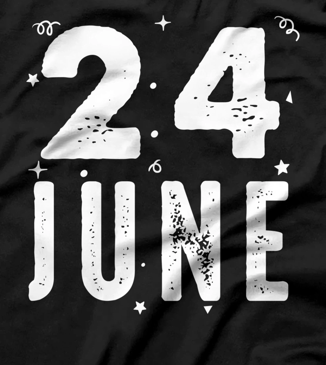 24 June Anniversary Party Special Occasions for Today T-Shirt