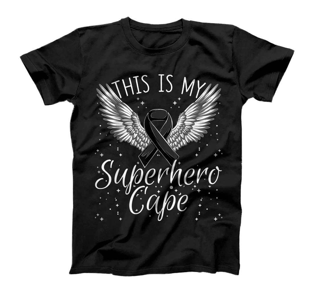 Skin Cancer Awareness This Is My Superhero Cape T-Shirt, Women T-Shirt