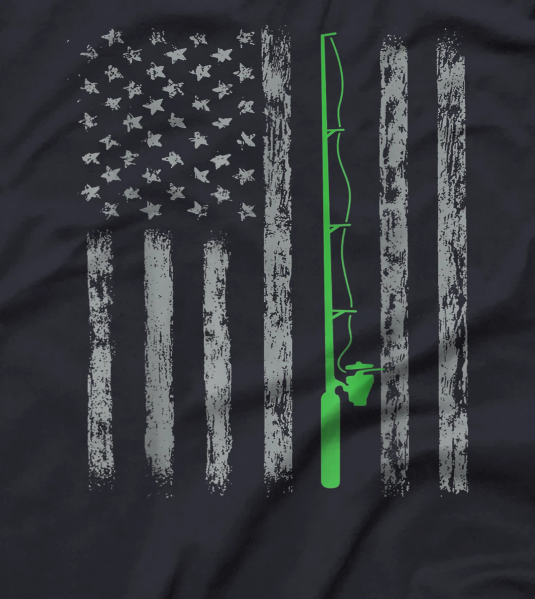 American Flag Fishing For men women boys girls T-Shirt, Kid T-Shirt and Women T-Shirt