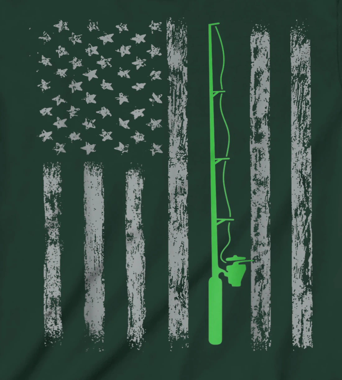 American Flag Fishing For men women boys girls T-Shirt, Kid T-Shirt and Women T-Shirt