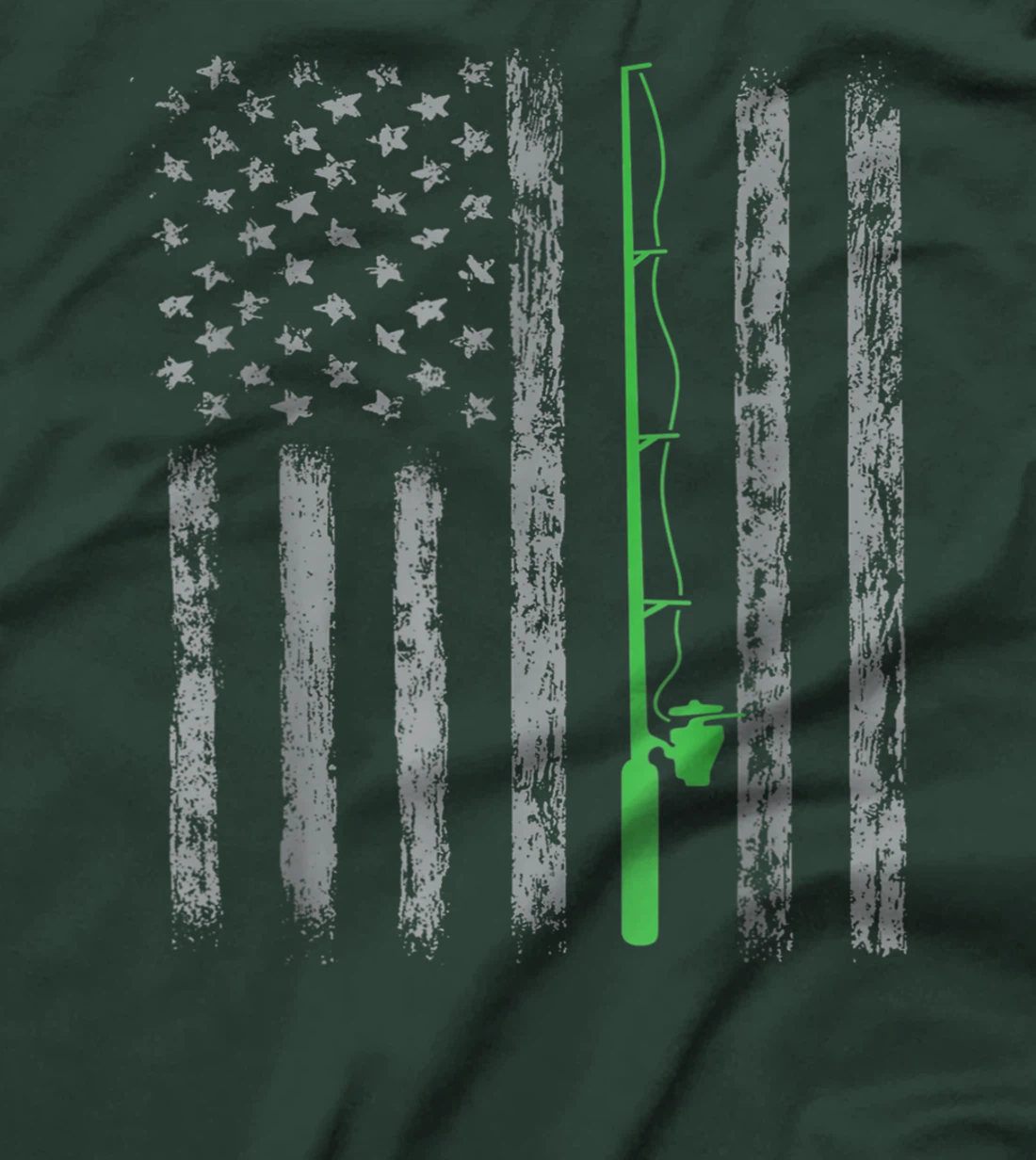 American Flag Fishing For men women boys girls T-Shirt, Kid T-Shirt and Women T-Shirt