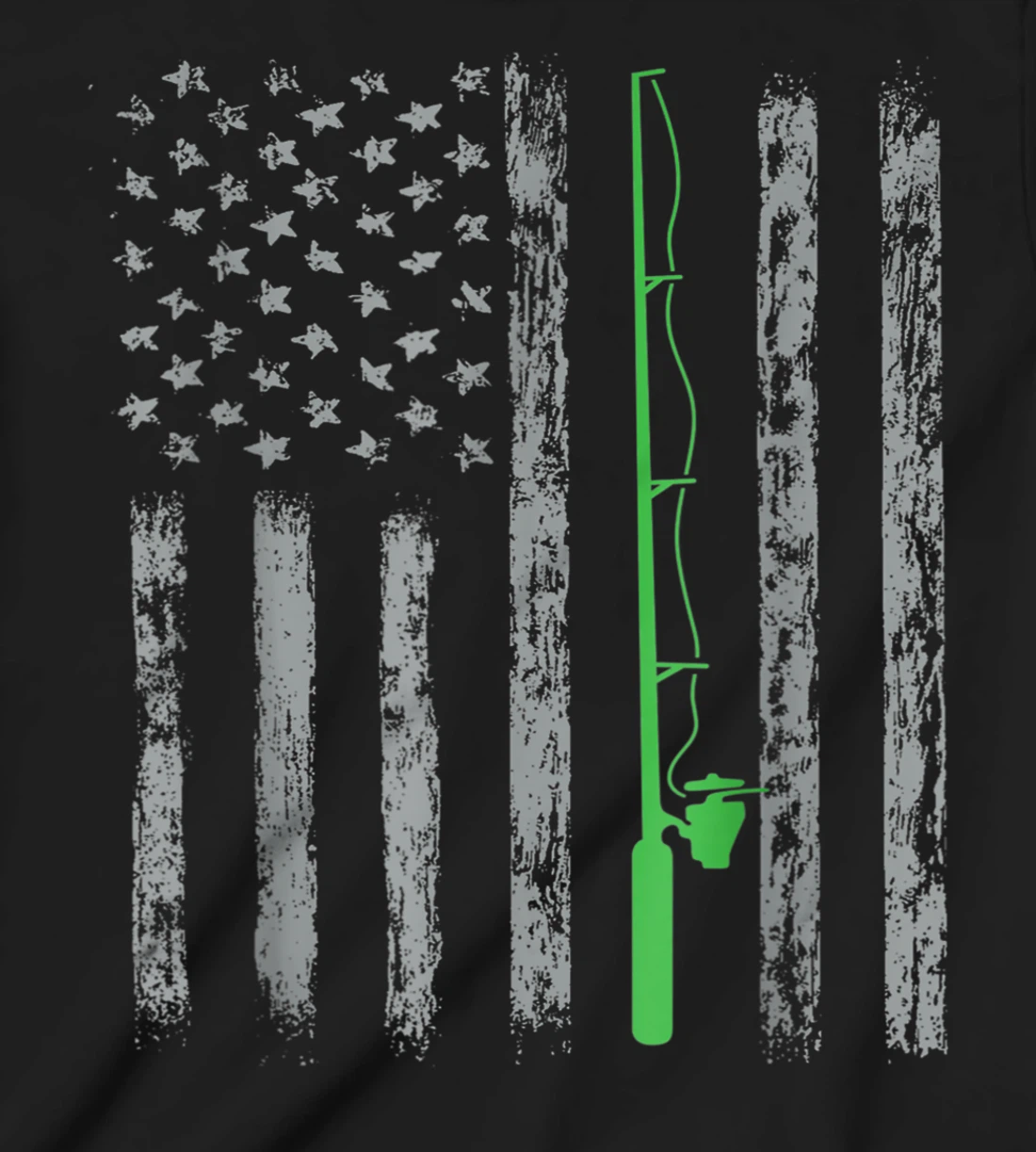 American Flag Fishing For men women boys girls T-Shirt, Kid T-Shirt and Women T-Shirt