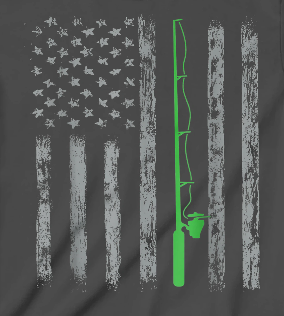 American Flag Fishing For men women boys girls T-Shirt, Kid T-Shirt and Women T-Shirt