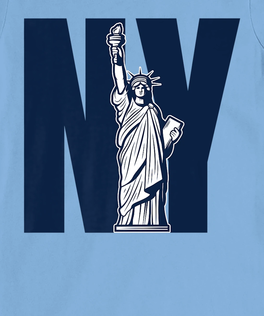 New York City Tee Shirt NY Logo Statue Liberty Big Apple NYC T-Shirt, Kid T-Shirt and Women T-Shirt