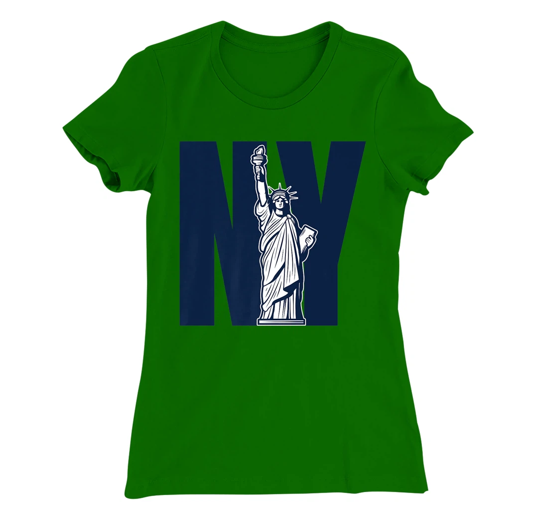 New York City Tee Shirt NY Logo Statue Liberty Big Apple NYC T-Shirt, Kid T-Shirt and Women T-Shirt