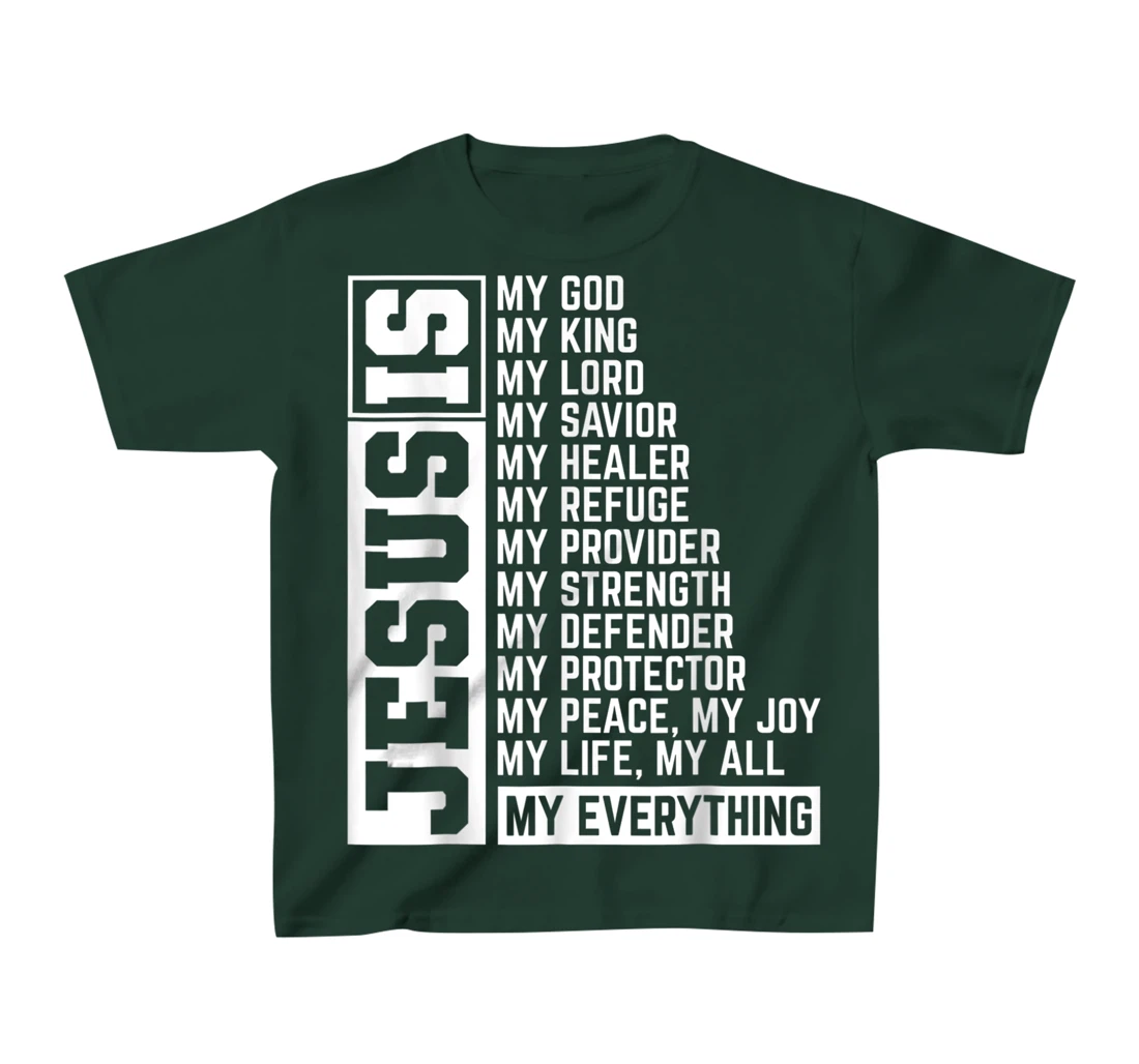 Faith Cross Christian Religious Jesus Lord Gift Jesus T-Shirt, Kid T-Shirt and Women T-Shirt