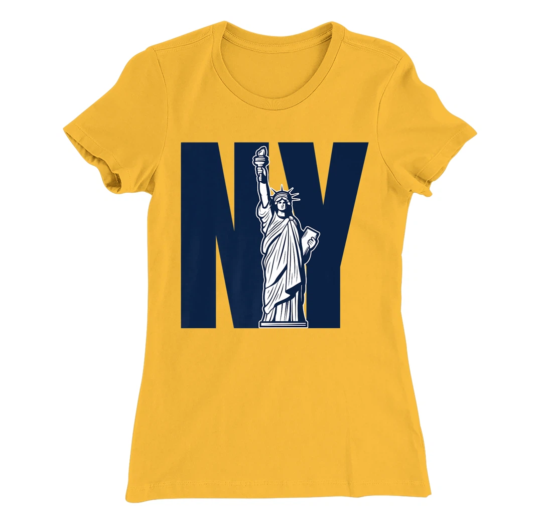 New York City Tee Shirt NY Logo Statue Liberty Big Apple NYC T-Shirt, Kid T-Shirt and Women T-Shirt