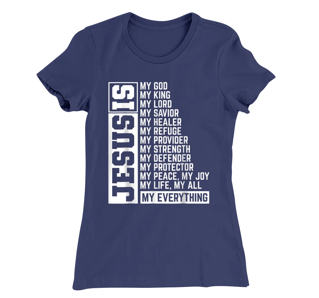 Faith Cross Christian Religious Jesus Lord Gift Jesus T-Shirt, Kid T-Shirt and Women T-Shirt