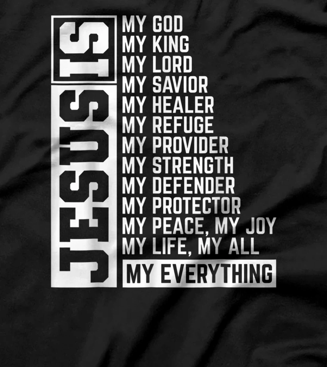 Faith Cross Christian Religious Jesus Lord Gift Jesus T-Shirt, Kid T-Shirt and Women T-Shirt