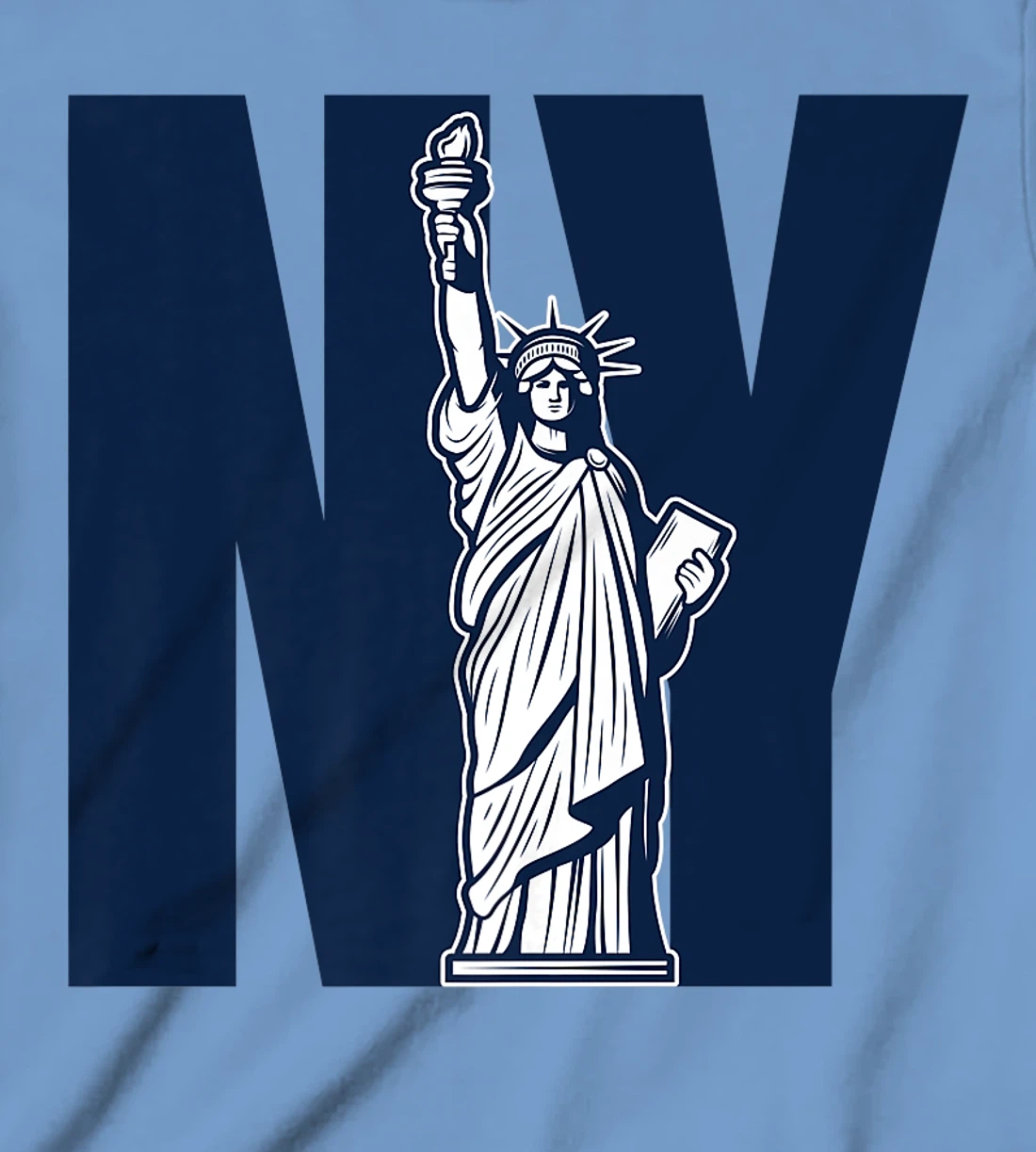 New York City Tee Shirt NY Logo Statue Liberty Big Apple NYC T-Shirt, Kid T-Shirt and Women T-Shirt