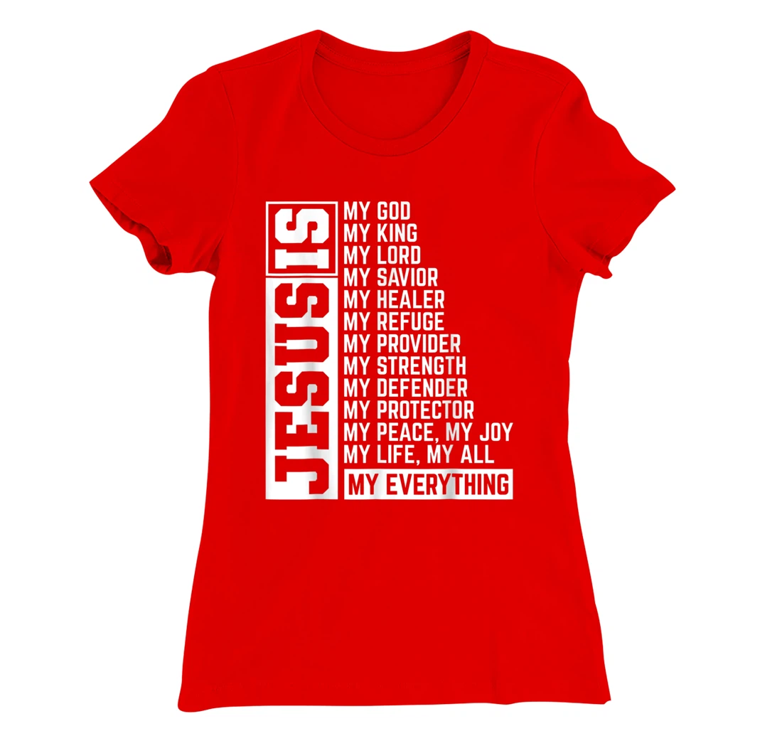 Faith Cross Christian Religious Jesus Lord Gift Jesus T-Shirt, Kid T-Shirt and Women T-Shirt