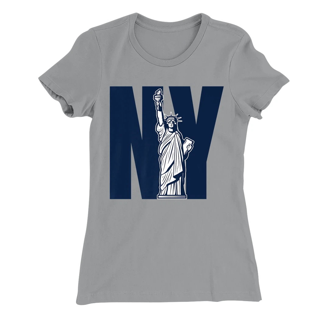 New York City Tee Shirt NY Logo Statue Liberty Big Apple NYC T-Shirt, Kid T-Shirt and Women T-Shirt