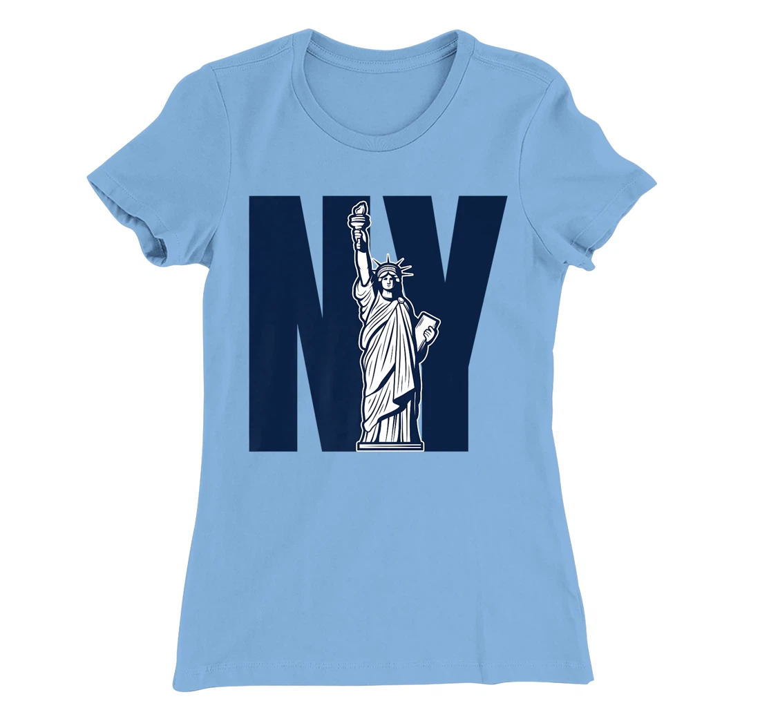 New York City Tee Shirt NY Logo Statue Liberty Big Apple NYC T-Shirt, Kid T-Shirt and Women T-Shirt