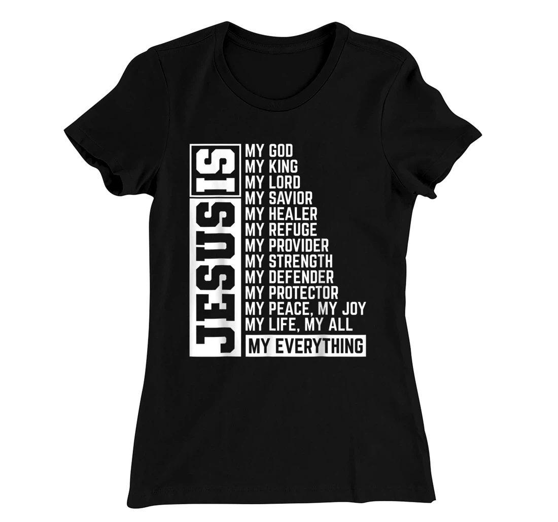 Faith Cross Christian Religious Jesus Lord Gift Jesus T-Shirt, Kid T-Shirt and Women T-Shirt