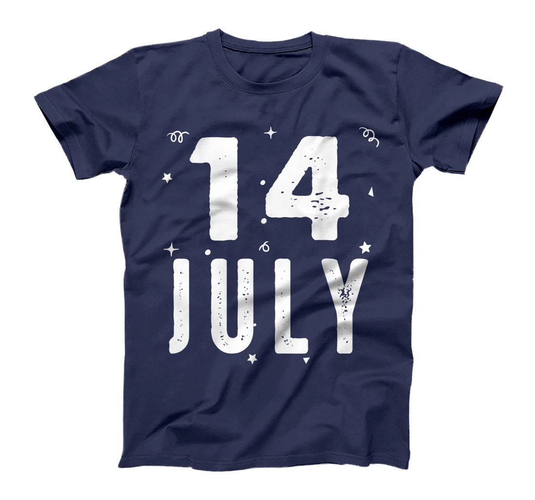 14 July Anniversary Party Special Occasions for Today T-Shirt, Kid T-Shirt and Women T-Shirt
