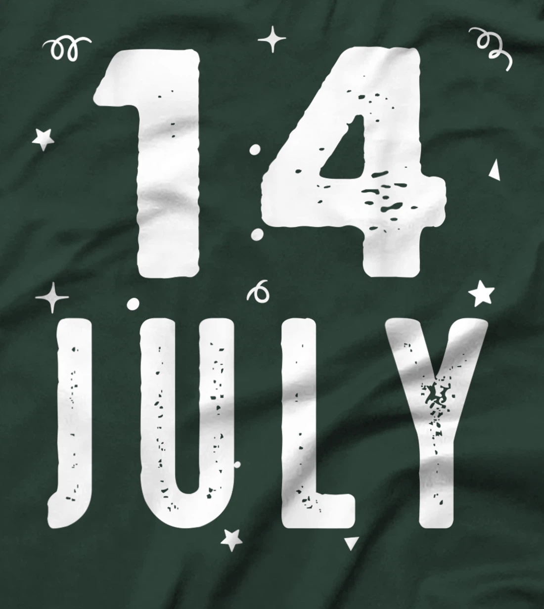 14 July Anniversary Party Special Occasions for Today T-Shirt, Kid T-Shirt and Women T-Shirt